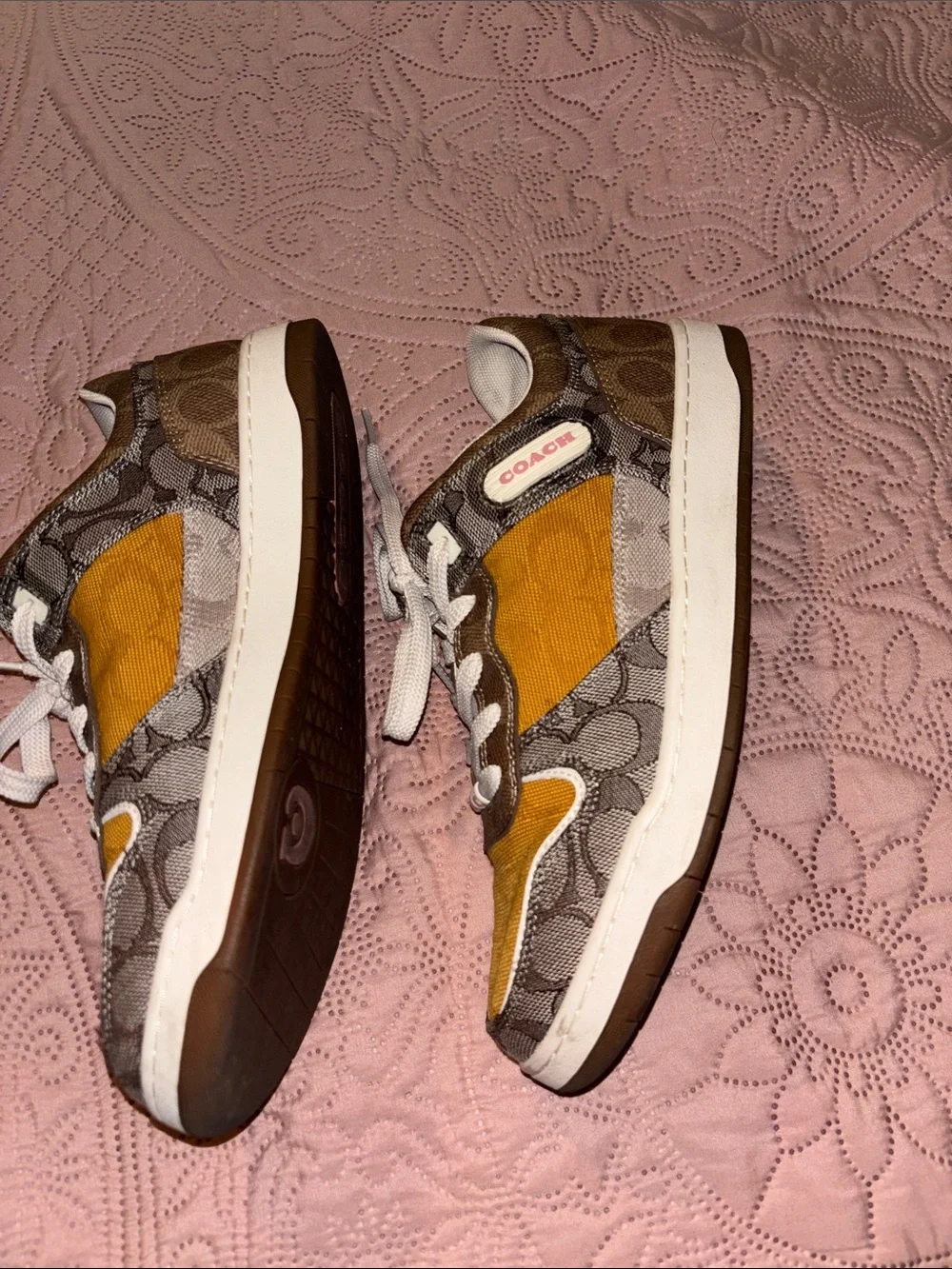 Coach sneakers featuring